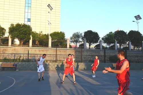 迎 七一 商城县法检两院举行篮球友谊赛